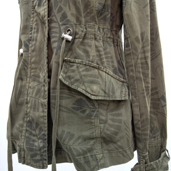 Anthropologie White Crow Olive Green Utility Jacket Size Small - Picture 6 of 11